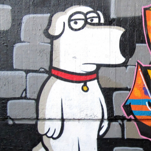 Graffiti - Hund