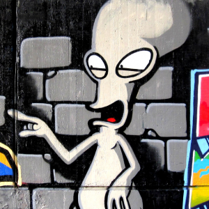 Graffiti - Alien