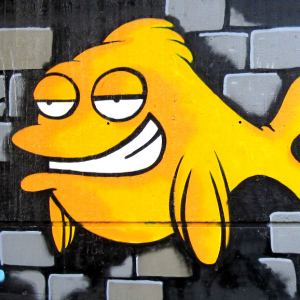 Graffiti - Fisch