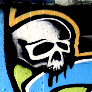 Graffiti - Totenkopf